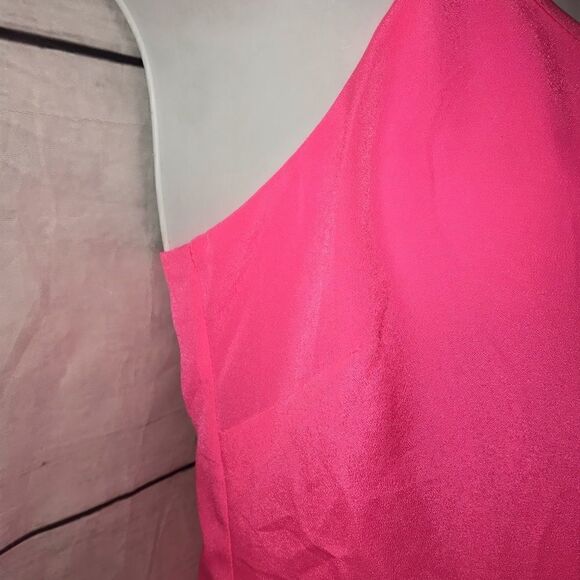 J. Crew Factory Racerback Cami Top-Neon Pink Sz 00 - Picture 3 of 8